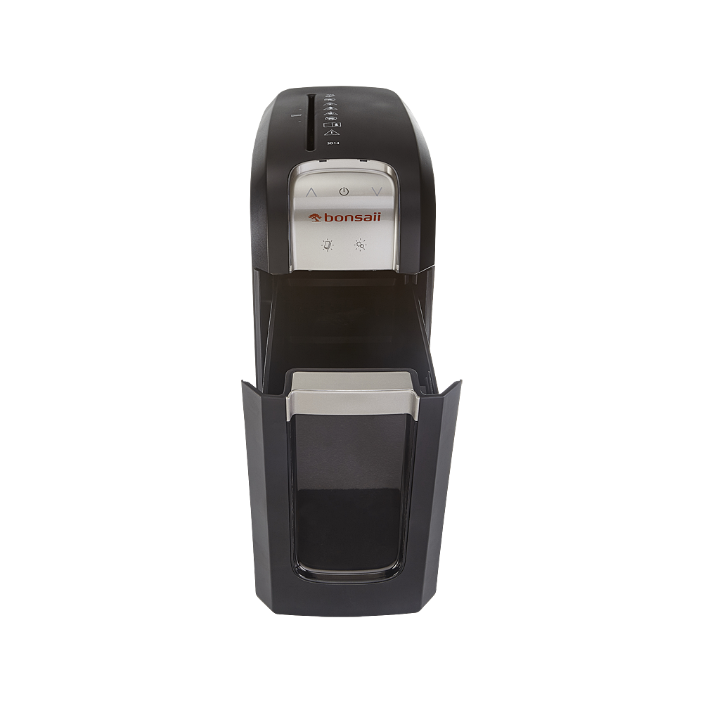 Bonsaii 3D14 Cross Cut Shredder 14 Litre 8 Sheet Black - 50000