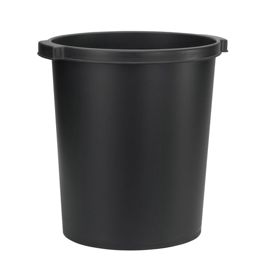 Jalema Resolution Waste Bin Plastic 15 Litre Black - J22928BLK