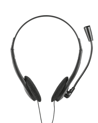 Trust Primo Chat Headset for PC and laptop (Remote inline volume control for speakers) 21665