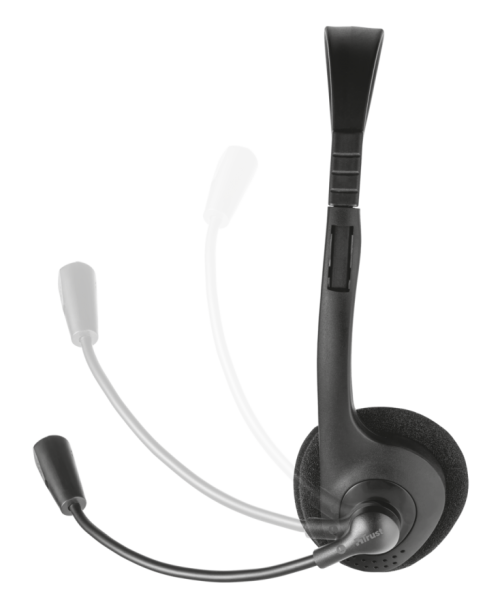 Trust Primo Chat Headset for PC and laptop (Remote inline volume control for speakers) 21665
