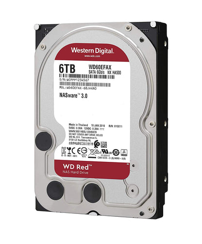 WD HDD Internal 6TB Red 54 SATA 3.5