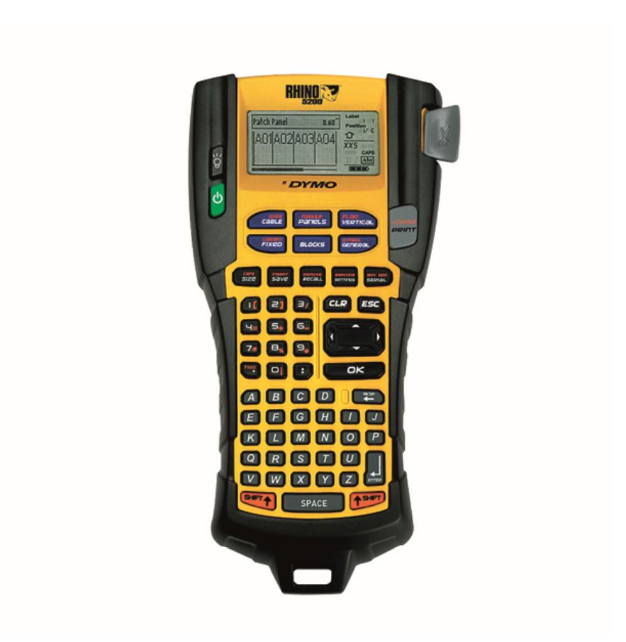 Dymo Rhino 5200 Handheld Label Printer With ABC Keyboard S0841480