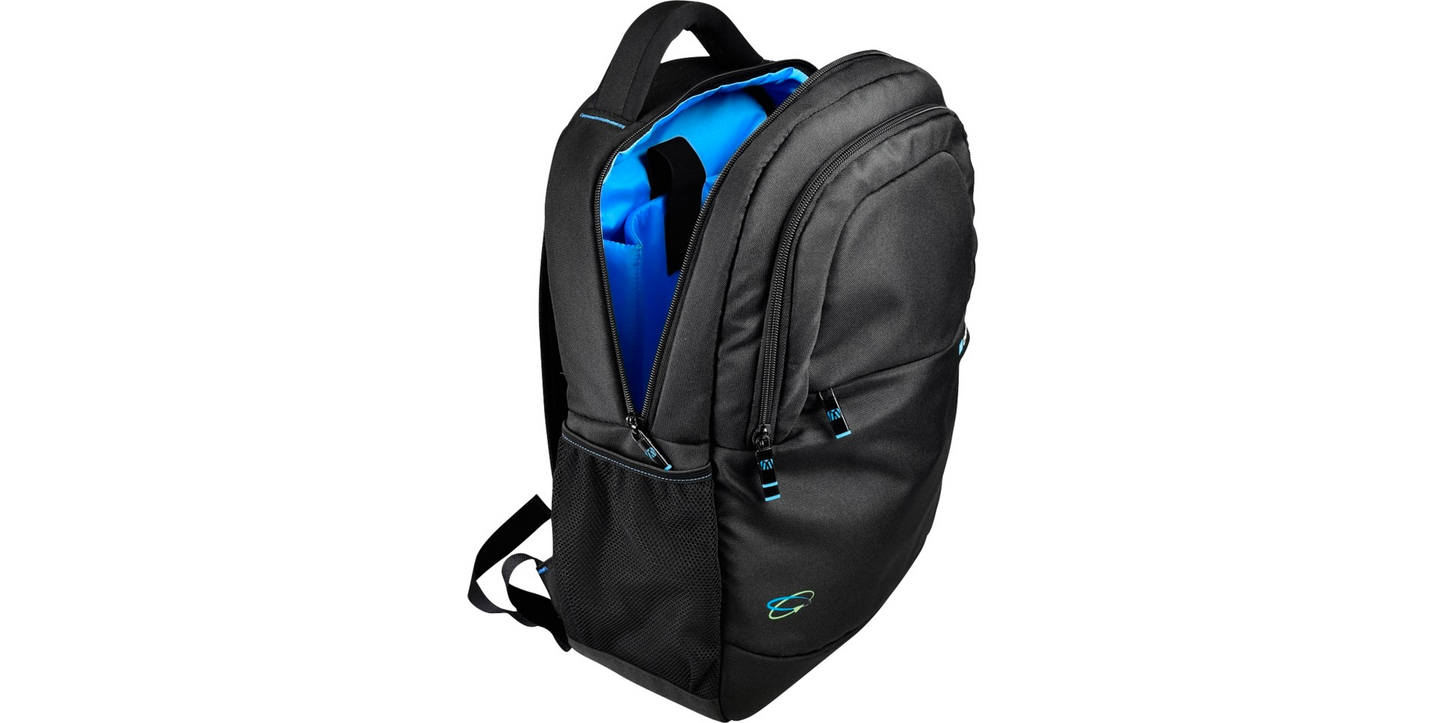 Monolith Blue Line Laptop Backpack for Laptops up to 15.6 inch Black/Blue 2000003312