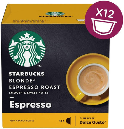 Dolce Gusto Starbucks Blonde Espresso Roast 12's