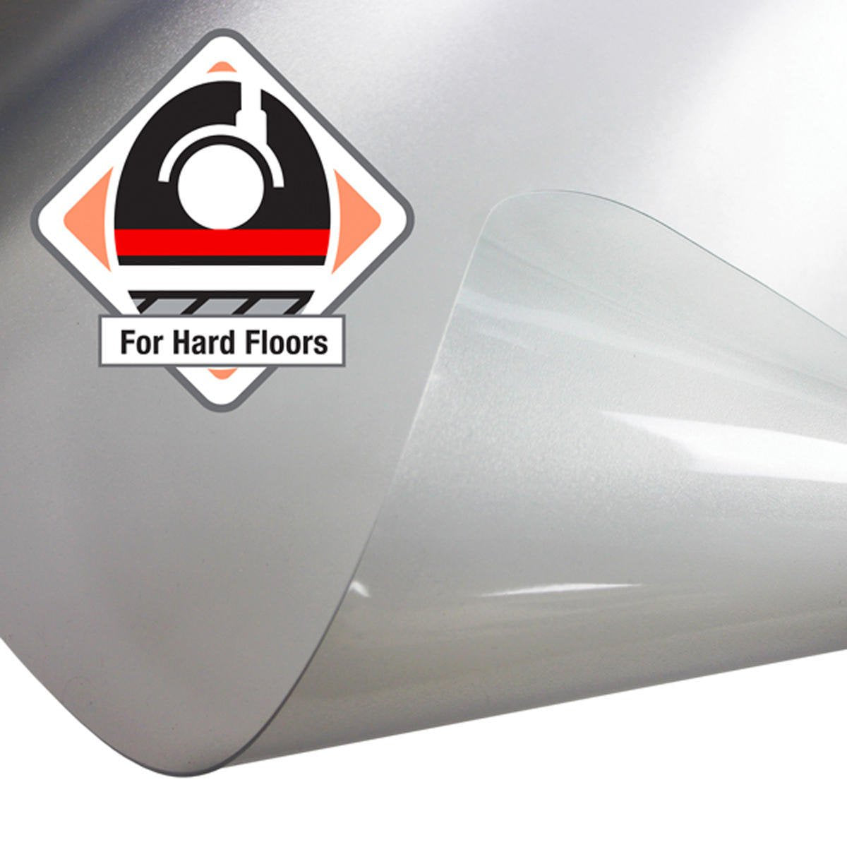 Floortex Chairmat Valuemat Phalate Free PVC for Hard Floors 120 x 90cm Transparent UFC129017EV