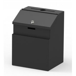 Twinco Metal Suggestion Ballot Charity Box TW52111