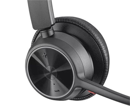 Poly Voyager 4320 Binaural USB-A Headset MS Teams Certified BT700 Dongle Charging Stand 77Z00AA