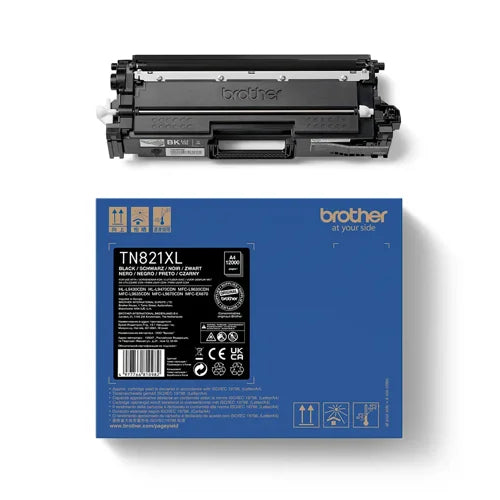 Brother TN-821XLBK Toner Cartridge High Yield Black TN821XLBK