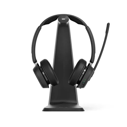 Epos Impact 1061T Wireless Binaural On Ear Headset Bluetooth with Charging Stand 1001173