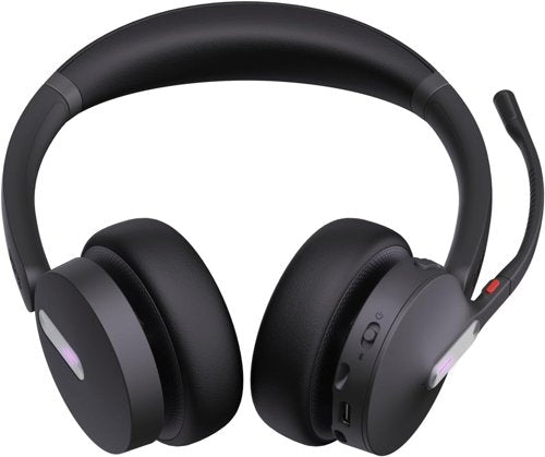 Yealink WH64 Hybrid Dual Wireless On-ear Headset USB-C USB-A Certified Microsoft Teams 1208685