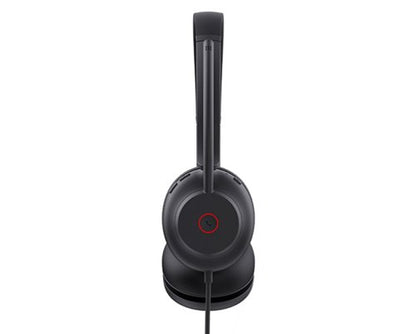 Yealink UH35 Dual Wired On-ear Headset USB-A USB-C Certified Microsoft Teams UC Certified 1308164