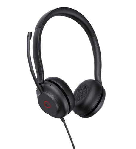Yealink UH35 Dual Wired On-ear Headset USB-A USB-C Certified Microsoft Teams UC Certified 1308164