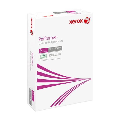 Xerox Performer Paper 80g A4 White 2500 Sheets (Pack of 5) 003R90646