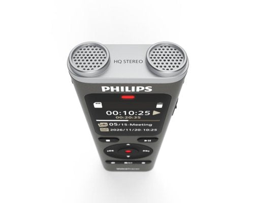 Philips DVT2075 VoiceTracer Audio Recorder with Sembly Speech-to-Text Cloud Software Trial DVT2075/0