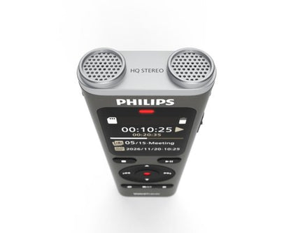Philips DVT2075 VoiceTracer Audio Recorder with Sembly Speech-to-Text Cloud Software Trial DVT2075/0