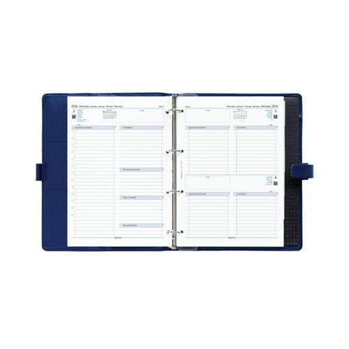 Filofax Refill Day Per Page 5 Language Appointment A4 2026 26-68719