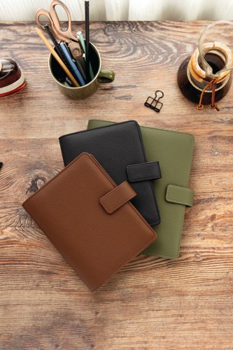 Filofax Camden Personal Organiser Black 26-022403