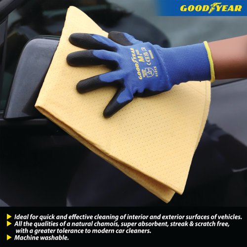 Goodyear Synthetic Chamois Cloth Cream 904009