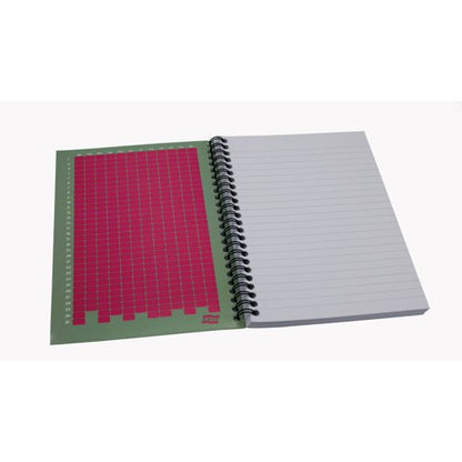 Europa Splash Notebooks 160 Lined Pages A5 Pink Cover (Pack of 3) EU1505Z