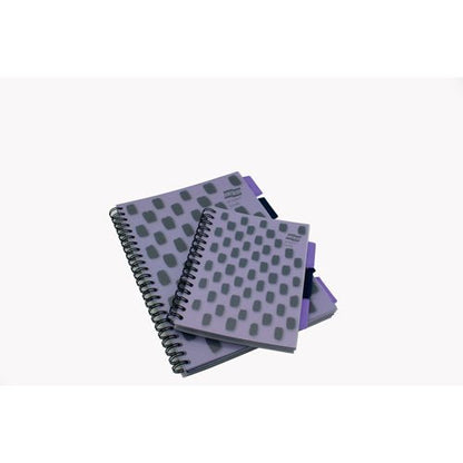 Europa Splash Project Book 200 Lined Pages A4 Purple Cover (Pack of 3) EU1506Z