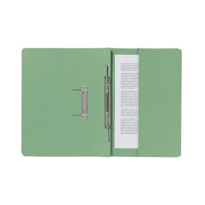 Exacompta Guildhall Pocket Spiral File 285gsm Green (Pack of 25) 347-GRNZ