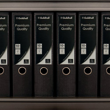 Exacompta Guildhall 80mm Lever Arch File A4 Blue (Pack of 10) 222/2001Z