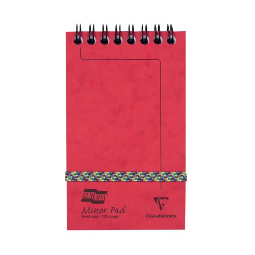 Clairefontaine Europa Minor Notepad 127x76mm Assorted A (Pack of 20) 4920