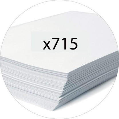 Exacompta Eterneco Lever Arch File 80mm A4 Assorted (Pack of 6) 53947E