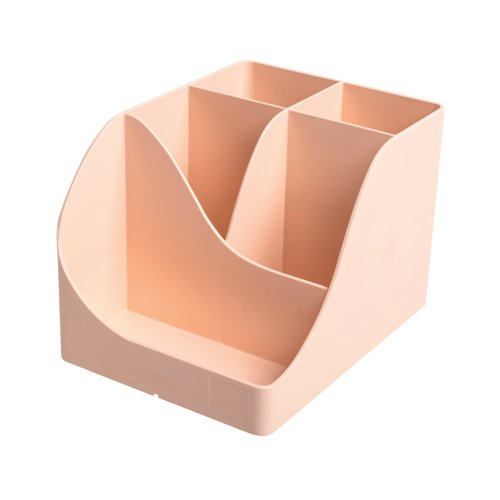 Exacompta Skandi Recycled Plastic PenWave Pen Pot Nude 69531D