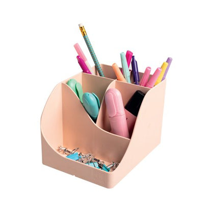 Exacompta Skandi Recycled Plastic PenWave Pen Pot Nude 69531D