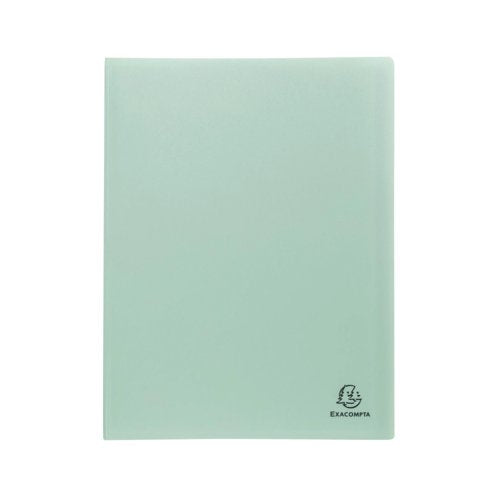Exacompta Autentik Display Book 20 Pocket A4 Assorted Pack of 3 88239E