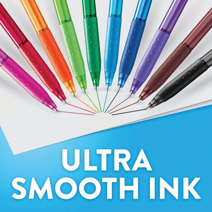 PaperMate Inkjoy 300Rt Ballpoint Medium 1.0mm Tip Black (Pack of 24) 2223762