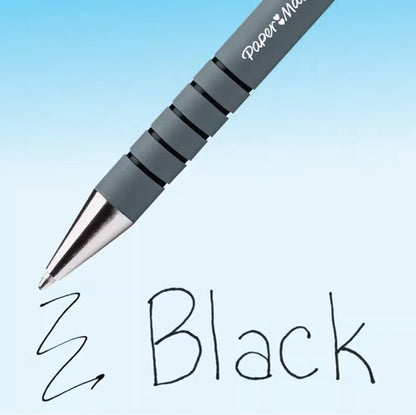 PaperMate Flexgrip Ultra Ballpoint Pen Medium Black (Pack of 12) S0190113