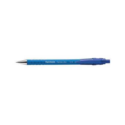 PaperMate Flexgrip Ultra Retractable Ballpoint Pen Medium Blue (Pack of 12) S0190433