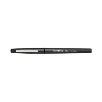 PaperMate Flair Felt Tip Pens Medium Black (Pack of 36) 2077174