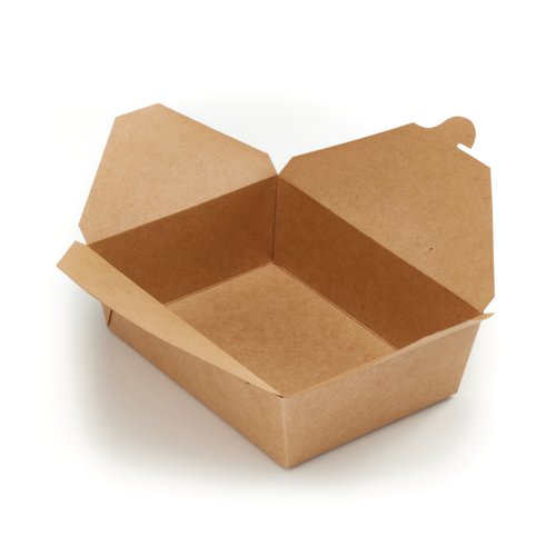 Go-Pak Deli Box 3 Fold Top Extra Large Kraft (Pack of 180) D40704