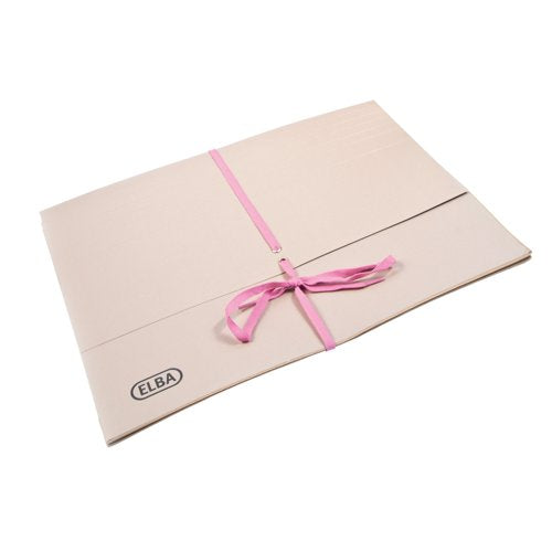 Elba Legal Wallet 50mm Foolscap Buff (25 Pack) 100080791