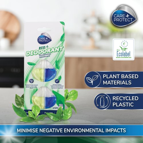Care + Protect Eco+ Dishwasher Deodorant 120 Washes 35602759