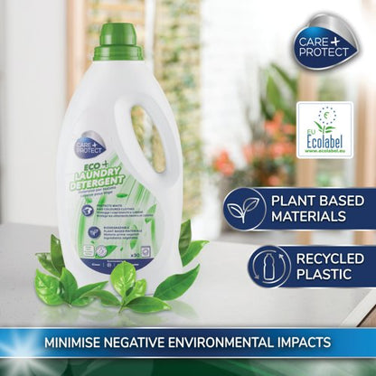 Care + Protect Eco+ Laundry Detergent 1.5 Litres 30 Washes 35602760