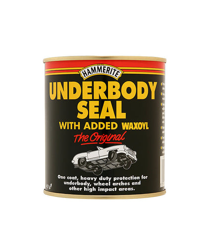 Hammerite Underbody Seal With Waxoyl. One Coat Rust Inhibitor 500Ml Tin