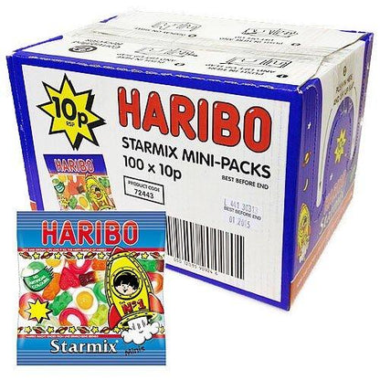Haribo Starmix Minis 16g Bags (Pack of 100) 72443
