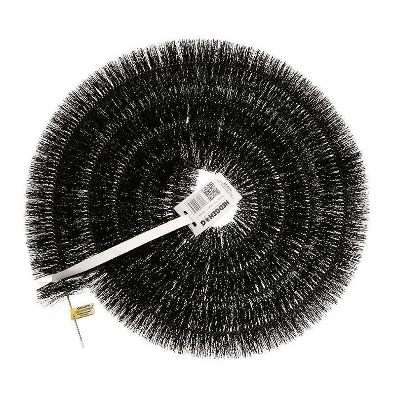 Hedgehog Black Gutter Brush 4m x 100mm
