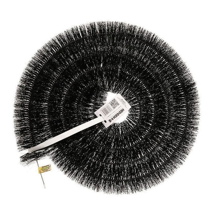 Hedgehog Black Gutter Brush 4m x 100mm