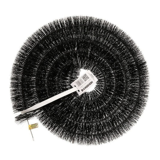 Hedgehog Black Gutter Brush 4m x 100mm