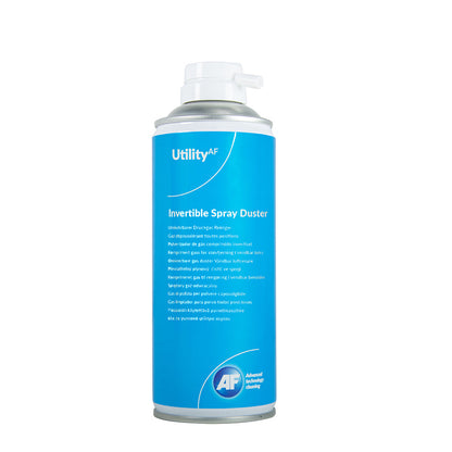 AF Utility Sprayduster / Air Duster Compressed Gas Can, HFC Free, Non-Invertible Removal of Dus