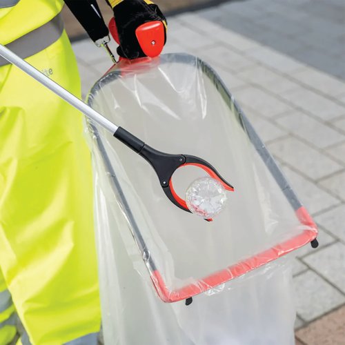 Streetmaster PRO Gel Litter Picker Grabber Rotating Head 33in LP2633