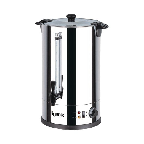 Igenix 30 Litre Catering Urn Stainless Steel UNWB26L/H IG4030