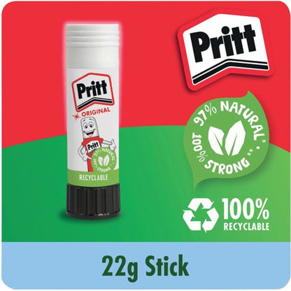 Pritt Stick Glue Stick 22g (24 Pack) 261384