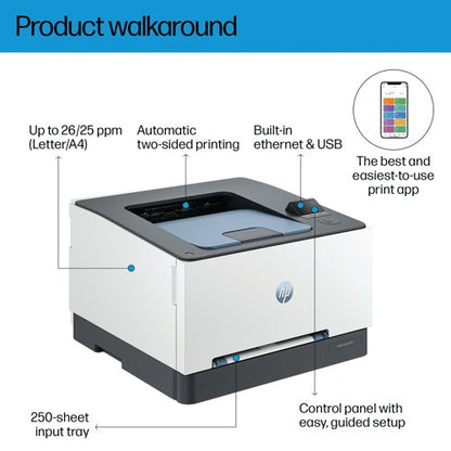 HP Color LaserJet Pro 3202dn A4 Colour Laser Printer 8D7L0A#B19
