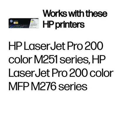 HP 131A Original LaserJet Toner Cartridge Yellow CF212A